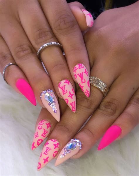 hot pink louis vuitton nails|Pink Louis Vuitton Nails You Haven’t Seen Yet!.